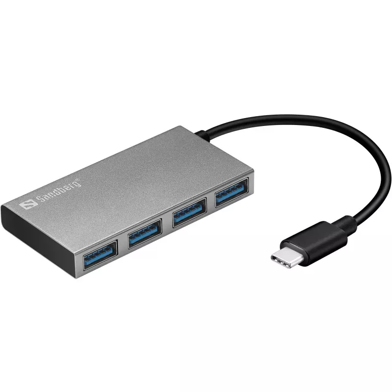 Hub USB-C vers USB 3.0 Sandberg 4 ports