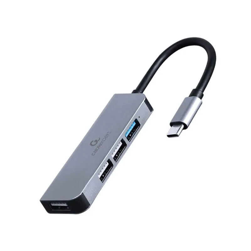 Hub USB Type-C 4-port USB GEMBIRD  (1 x USB 3.1 + 3 x USB 2.0)