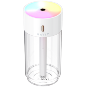 HUMIDIFICATEUR DIFFUSEUR D’AROME LED HAVIT H1351 / 280 ML