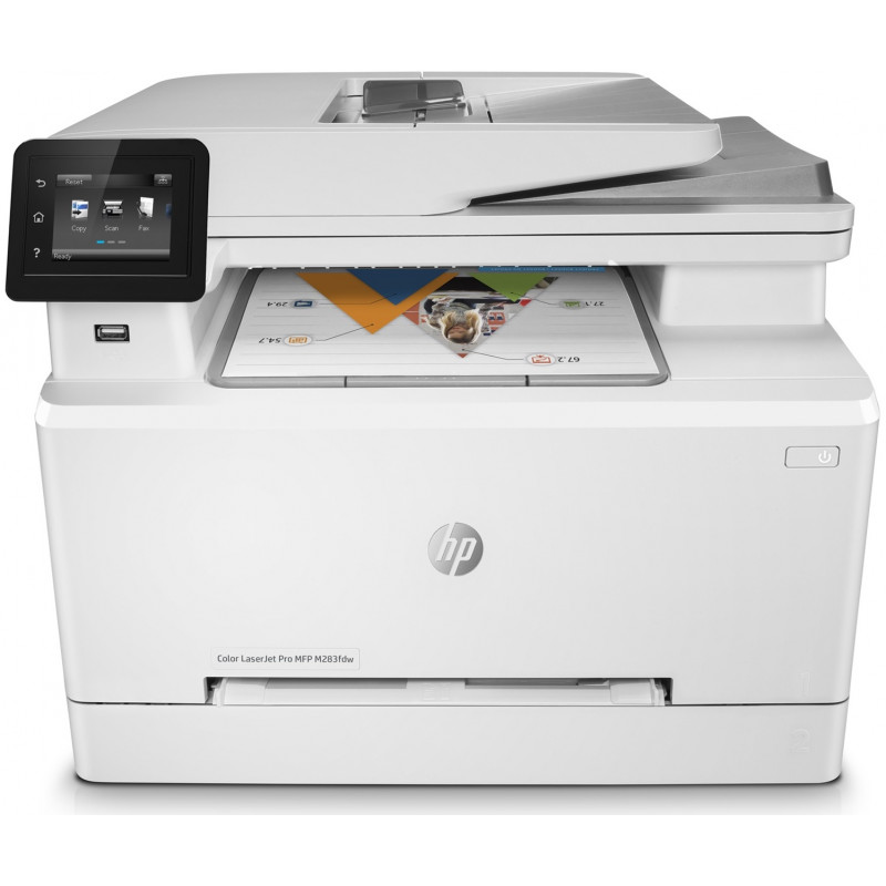 Imprimante 4en1 HP LaserJet Pro M283fdw / Couleur / Wifi