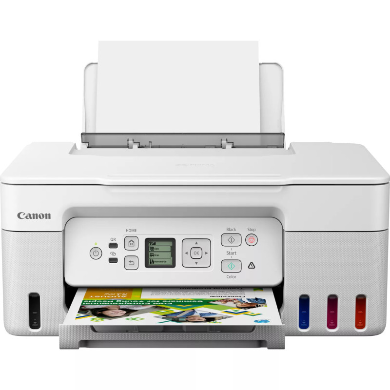 Imprimante a Réservoir Intégré Canon PIXMA G3470 3-en-1 / A4 / Couleur / Wi-Fi / BLANC