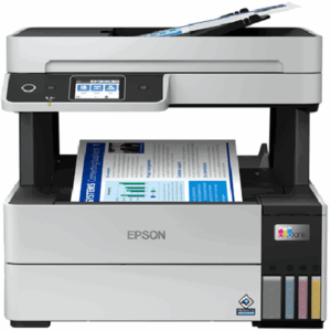 Imprimante Epson EcoTank L6490 /A4 /WiFi + 5 Bouteilles D'encres Incluses + Cadeau Offert