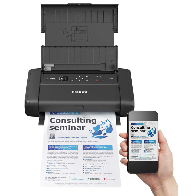 Imprimante Mobile CANON PIXMA TR150 Avec batterie