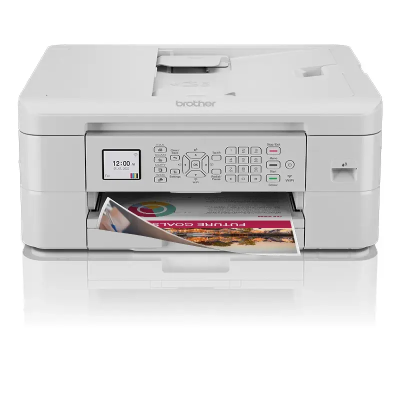 Imprimante Multifonction Jet d'encre Couleur Brother 4-en-1 A4 MFC-J1010DW / Wifi