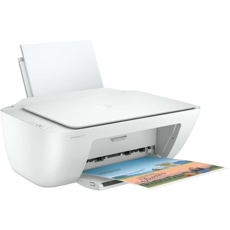 Imprimante Multifonction Jet d'encre couleur HP Deskjet 2320 AIO + Cartouche d’encre noire HP 305 + Cartouche d’encre Couleur HP 305 Incluses