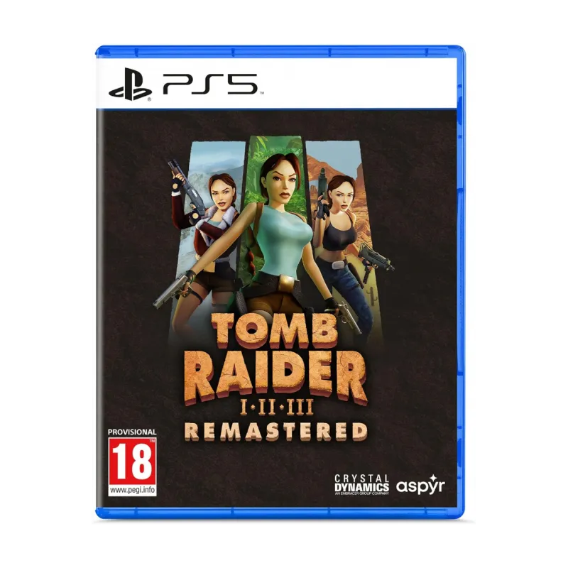 JEUX PS5 TOMB RAIDER I-III REMASTERED P5 VF