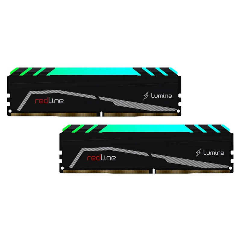 Kit Barrette Mémoire gaming Mushkin Redline Lumina RGB / 16 Go (2 x 8 Go) DDR4 / 4000 MHz