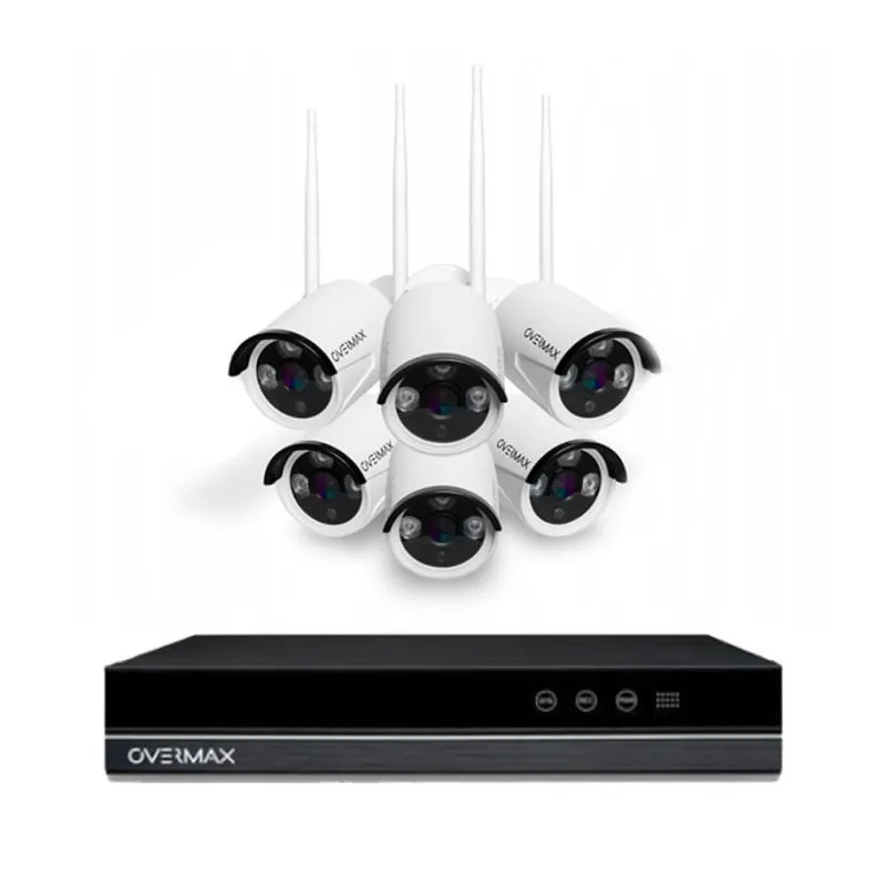 KIT DE SURVEILLANCE OVERMAX CAMSPOT NVR 4.0 + 2SINGLE NVR + 6 CAMÉRAS