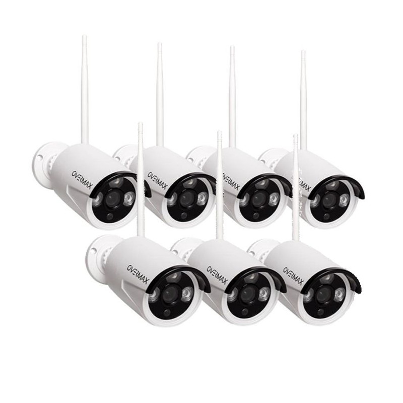 KIT DE SURVEILLANCE OVERMAX CAMSPOT NVR 4.0 + 3SINGLE NVR + 7 CAMÉRAS