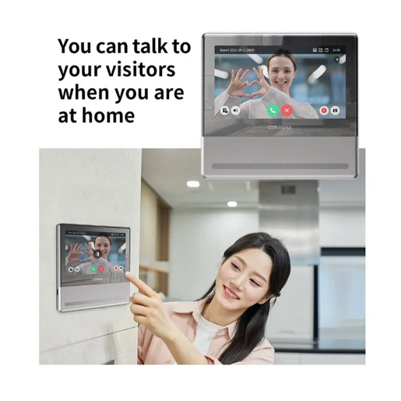 KIT VIDÉOPHONE COMMAX CDV-70QT + DOOR CAMÉRA DRC- 40QH