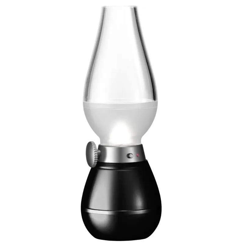 Lampe de bureau PLATINET Avec contrôle De Soufflage / Noir
