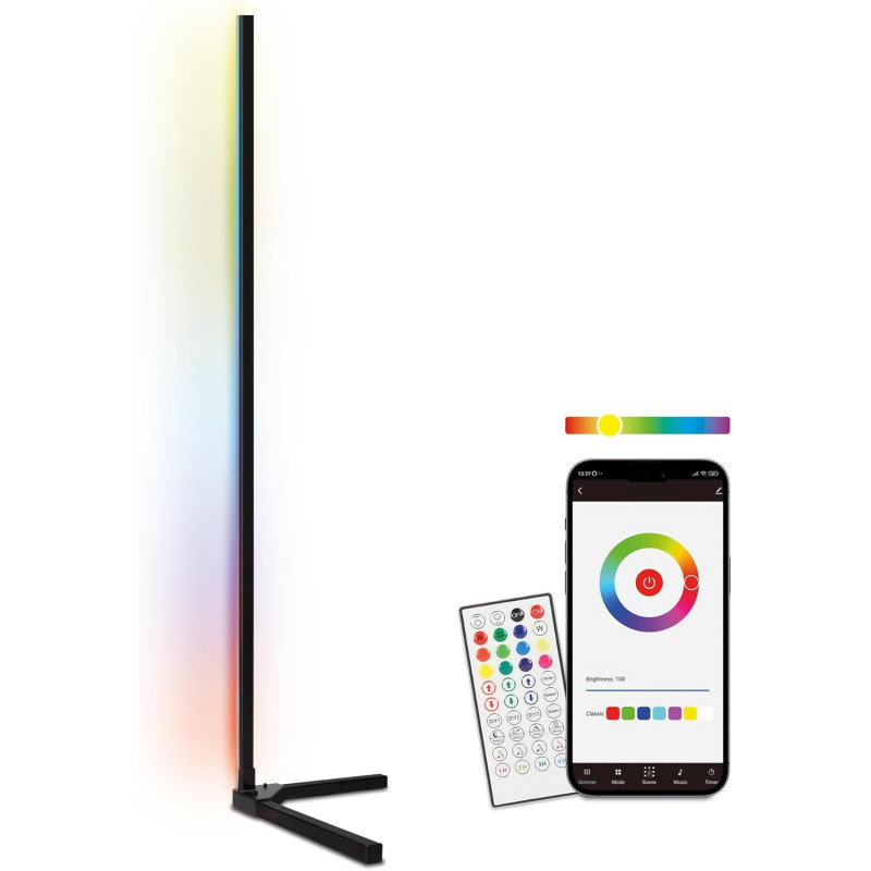 Lampe KSIX d'angle SmartLED / RGBW / 140CM