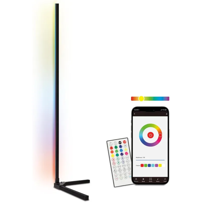 Lampe KSIX d'angle SmartLED / RGBW / 140CM