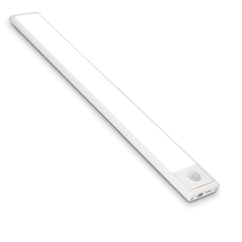 Lampe LED Ksix Sophia 30cm avec détecteur de mouvement avec batterie rechargeable / 40 LED / 150lumens