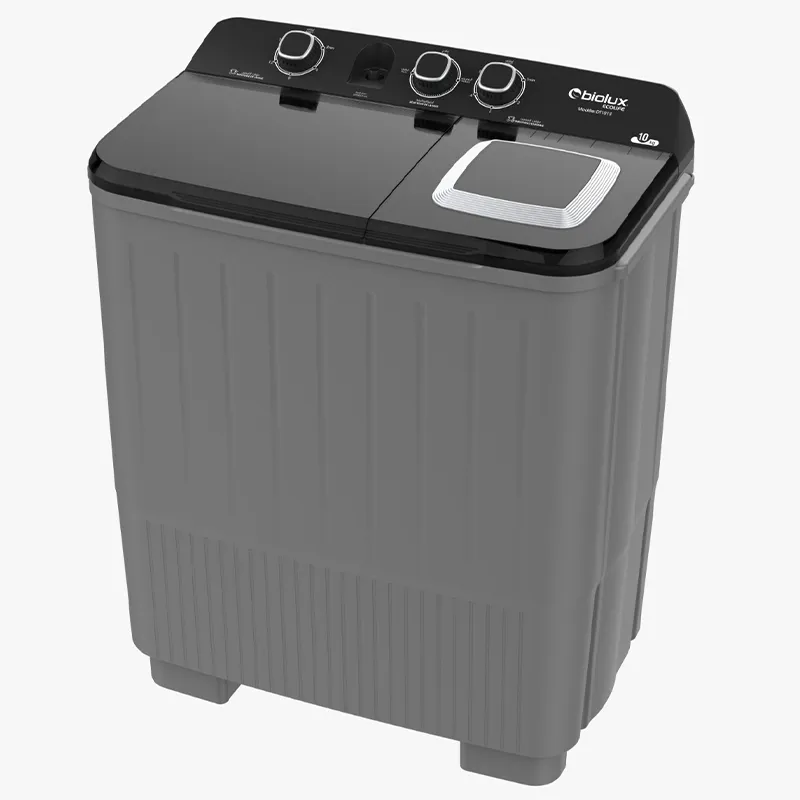 Lave-Linge BIOLUX 10KG Semi-Automatique Silver (DT101S)