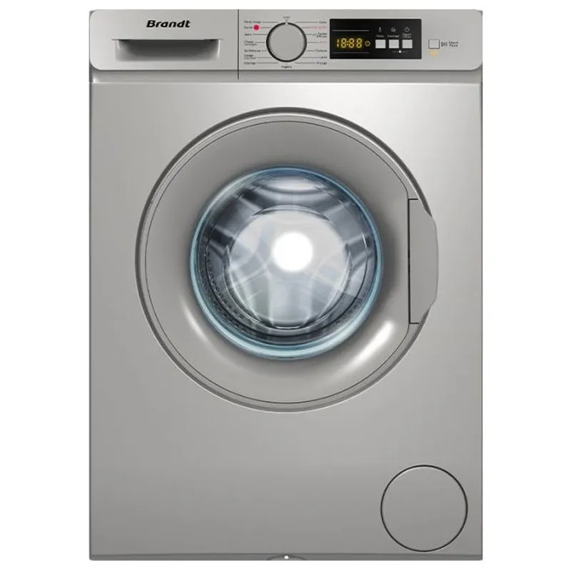 Lave Linge Frontale BRANDT BLF615S / 6KG / 1000 TRS / SILVER