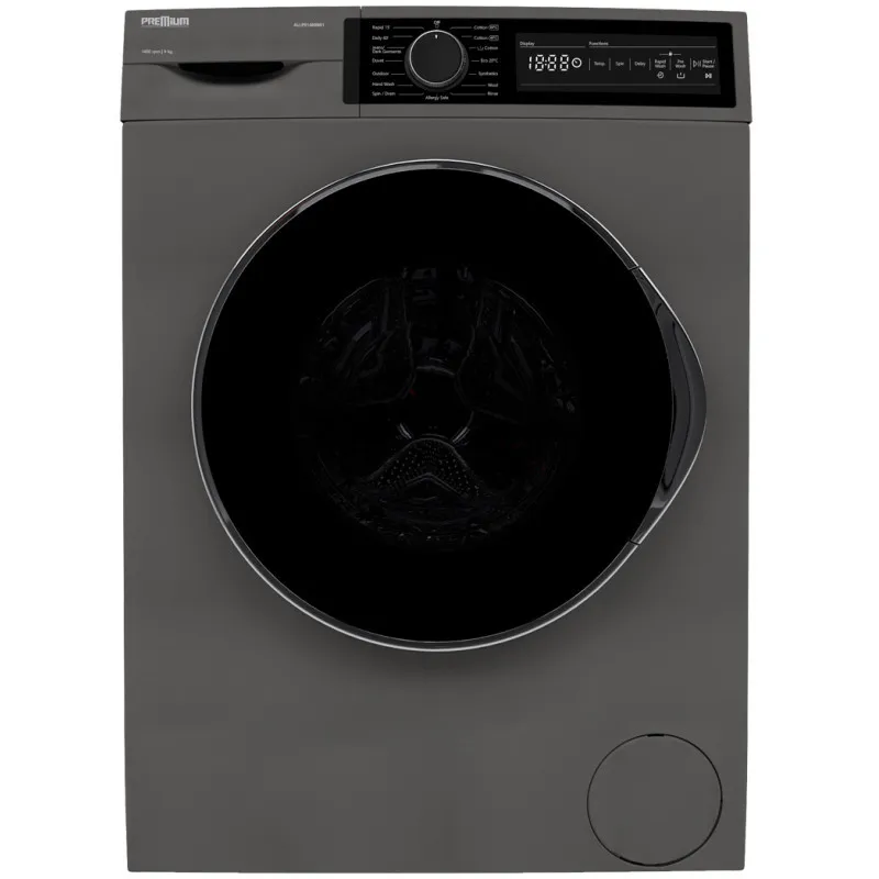 LAVE LINGE  INVERTER PREMIUM 9KG DARK GRIS