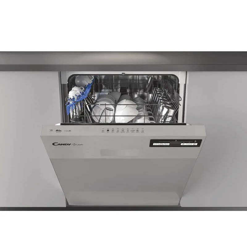 Lave vaisselle Candy Semi-encastrable 13 couverts CDSN2D360PX / 60cm / Inox