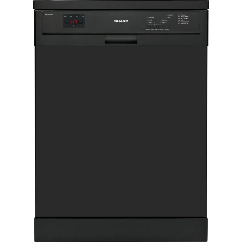 Lave Vaisselle Sharp 15 Couverts / Noir (QW-V615-BK3)