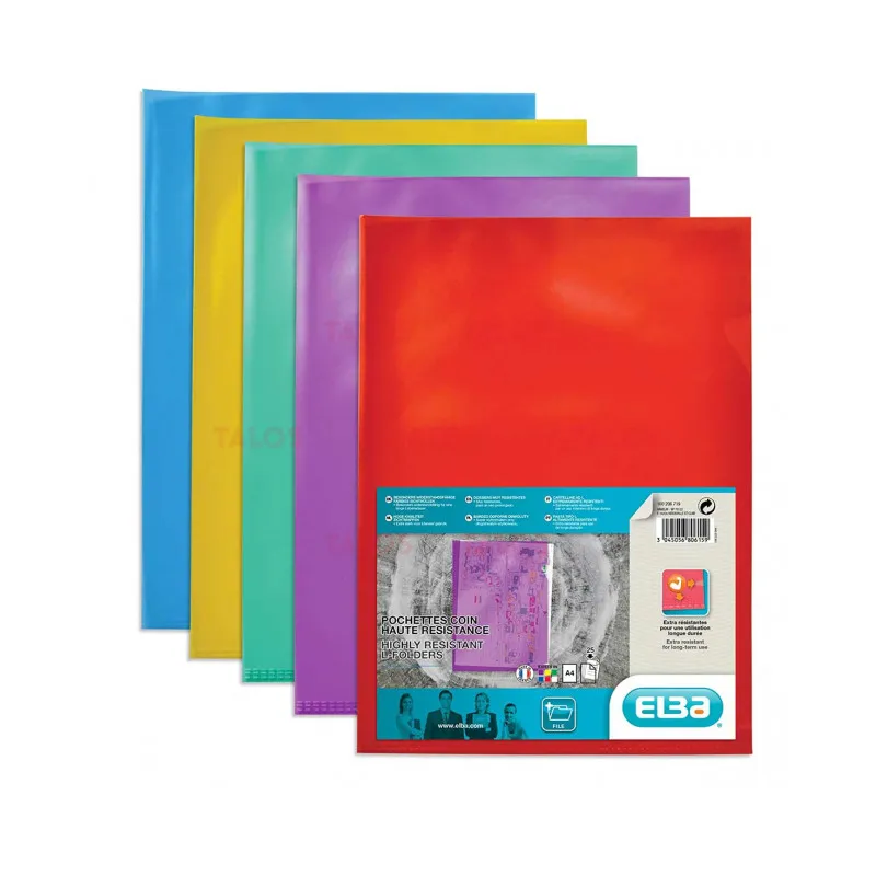 LOT DE 20 POCHETTES COIN PP COSTO 120 MIC / Rouge