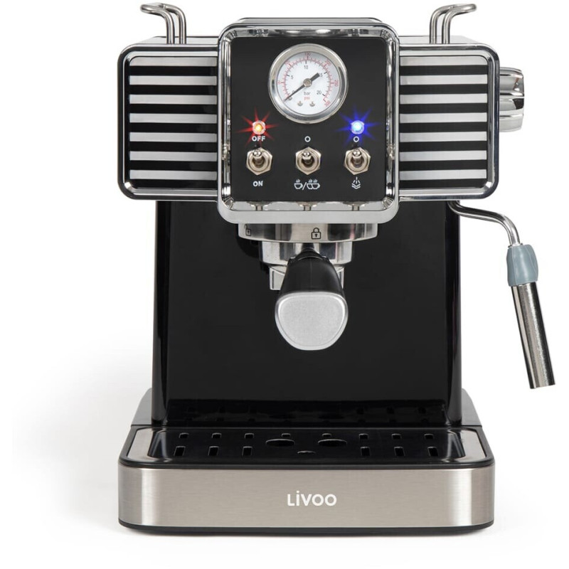 Machine à café expresso 15 bars Livoo DOD174 / Noir