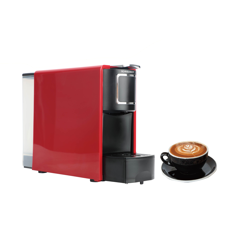 Machine à café Nespresso SCHNEIDER 1140W / Noir et Rouge