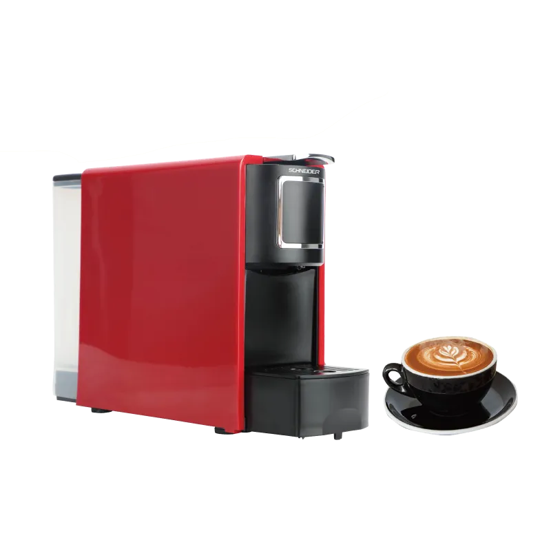 Machine à café Nespresso SCHNEIDER 1140W / Noir et Rouge