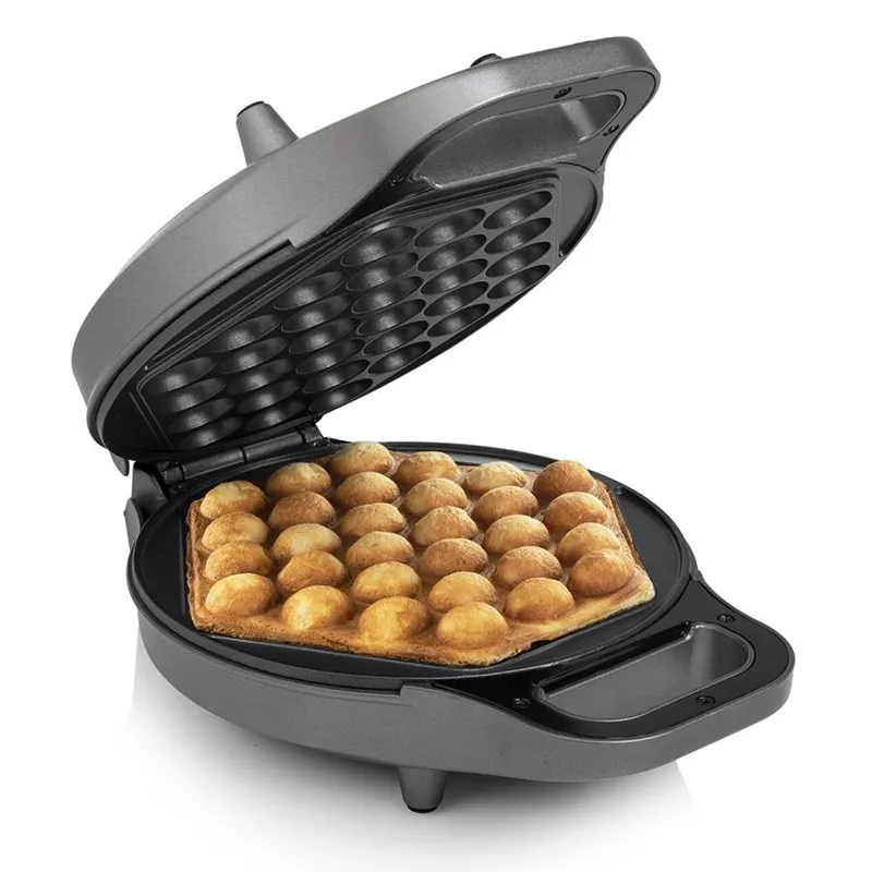Machine à Gaufre PRINCESS Bubble Waffle 700W Noir (132465)