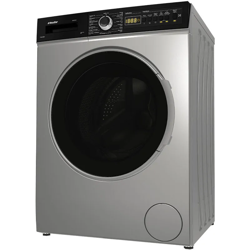 MACHINE A LAVE NEWSTAR AUTOMATIQUE 10KG - SILVER (MFA1012CT3DS)