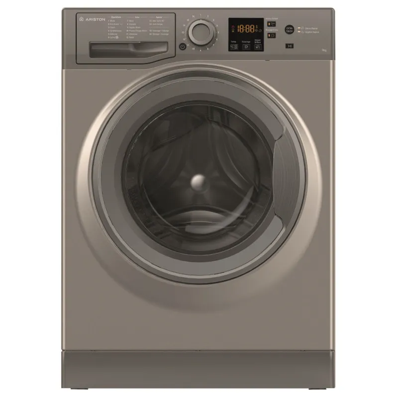 Machine à laver Frontale Ariston NS723UGGEX / 7KG / Silver