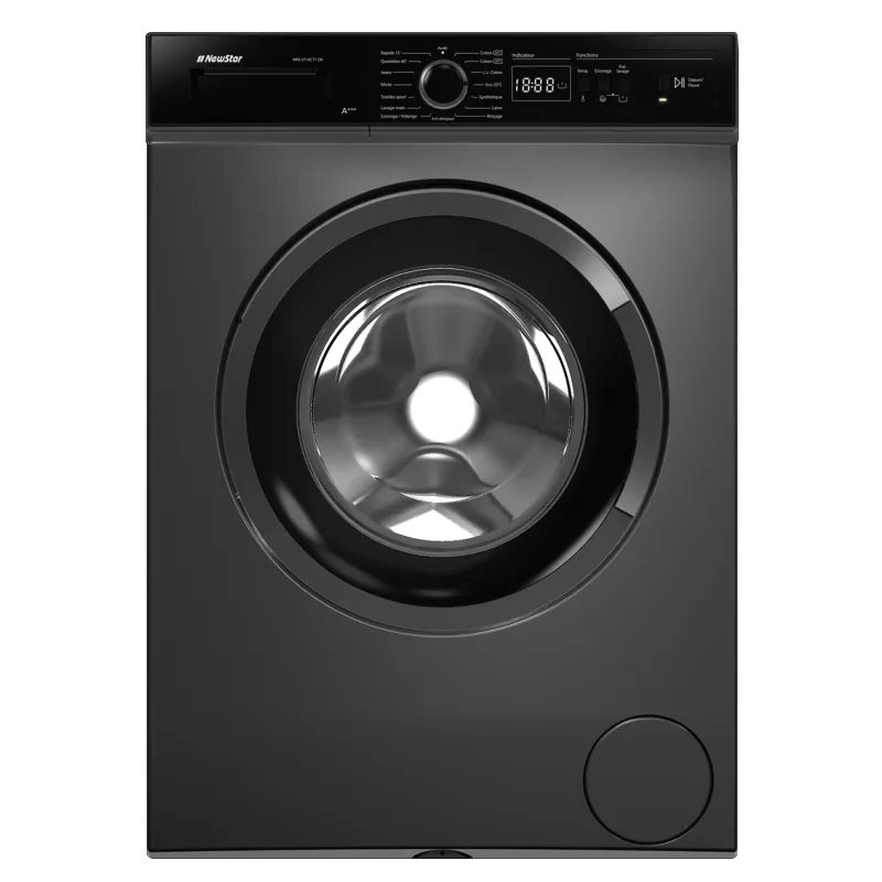 Machine à laver FRONTALE NEWSTAR / 6 Kg / Dark Inox