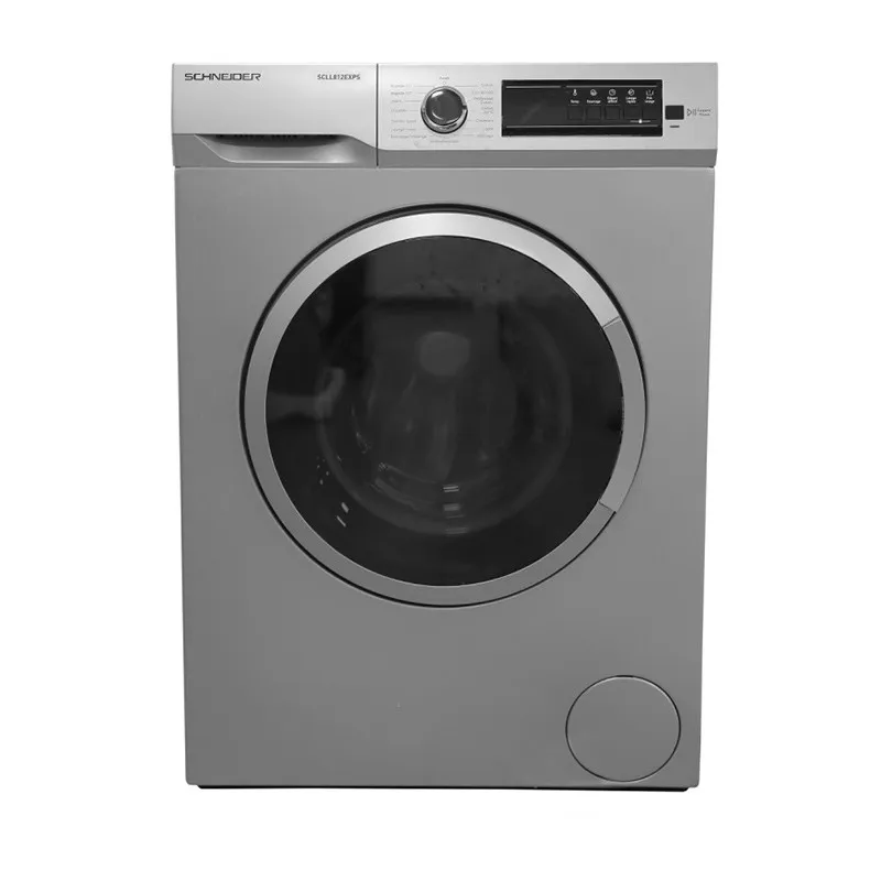 Machine à laver Frontale SCHNEIDER avec Afficheur 8 KG / Silver