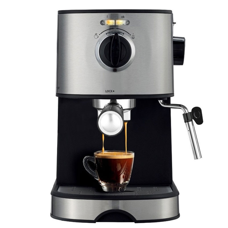 MACHINE EXPRESSO VOLTZ 20 BARS 850W / Noir et Inox / 555V51171D