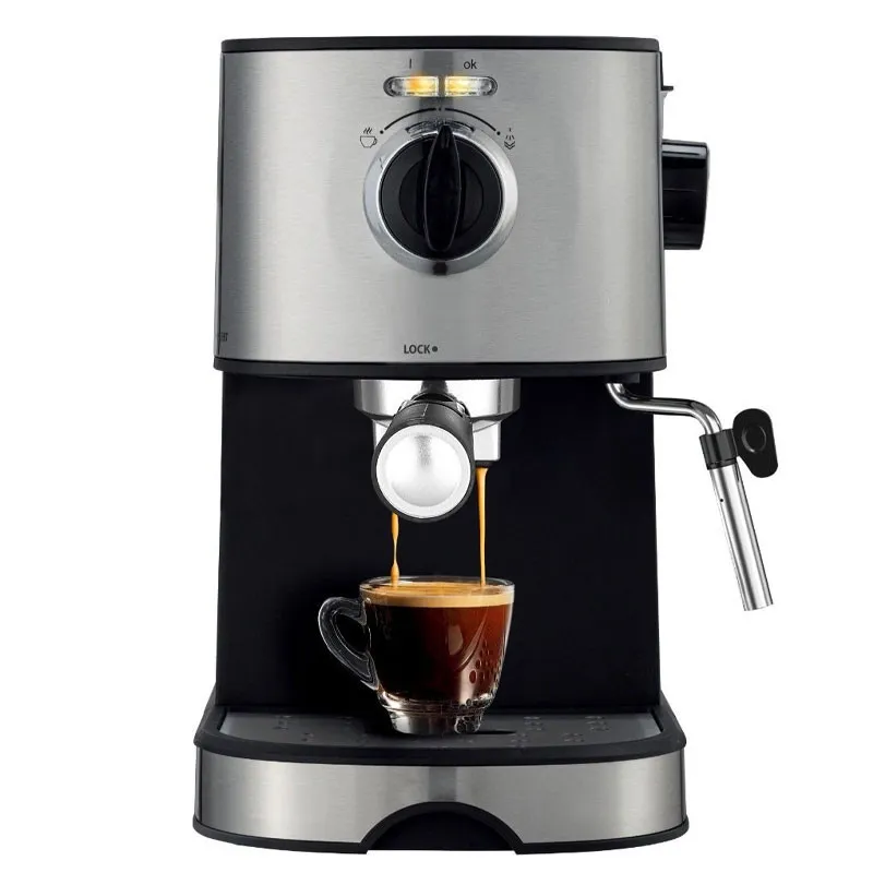 MACHINE EXPRESSO VOLTZ 20 BARS 850W / Noir et Inox / 555V51171D
