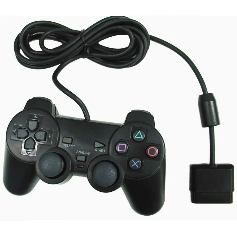 Manette de Jeu Pour Playstation 2 / Double Vibration