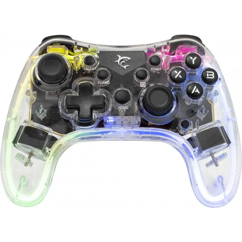 Manette de jeux Bluetooth Sans Fil White Shark LEGION / PS3 et PS4
