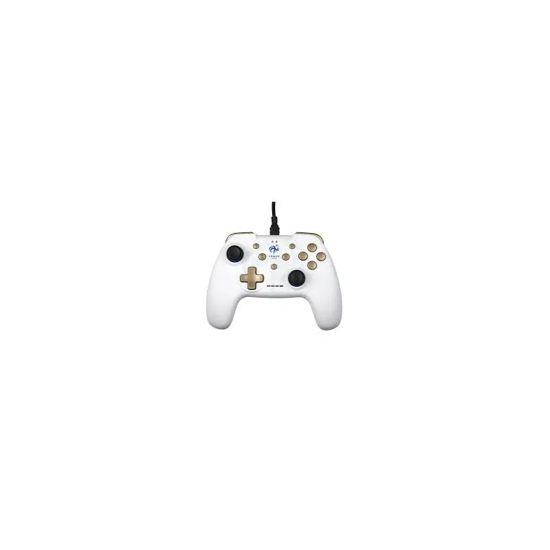 Manette Filaire Konix Unik-Nintendo / Switch OLED / Compatibilité PC / Blanc
