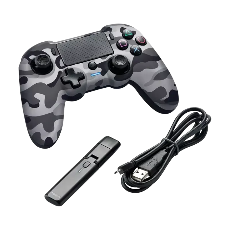 MANETTE GAMER SANS FIL NACON ASYMÉTRIQUE CONTRÔLEUR / Gris