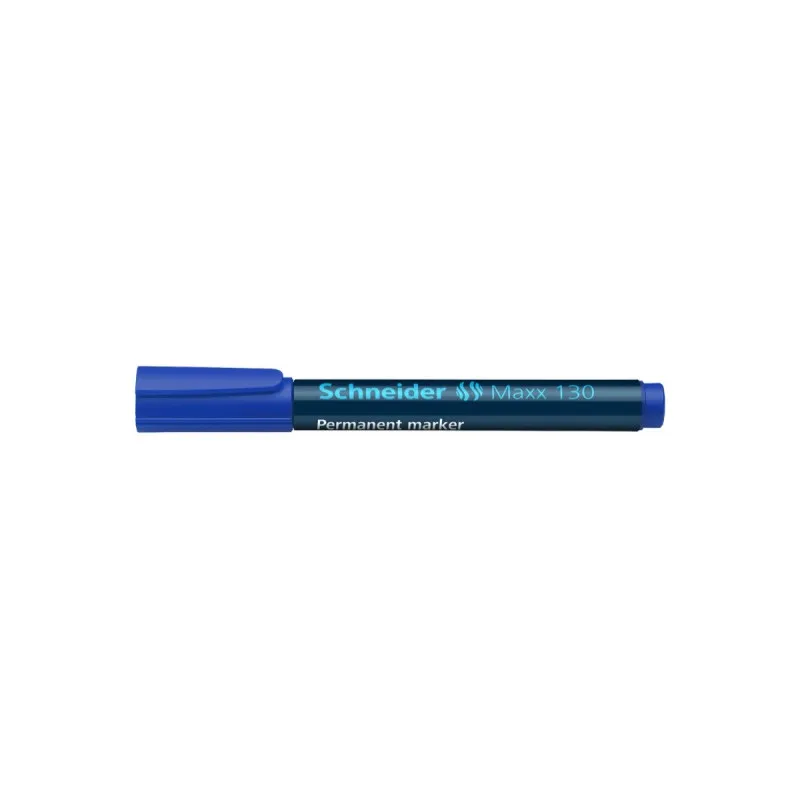 MARQUEUR PERMANENT MAX 130 POINTE CONIQUE BLEU