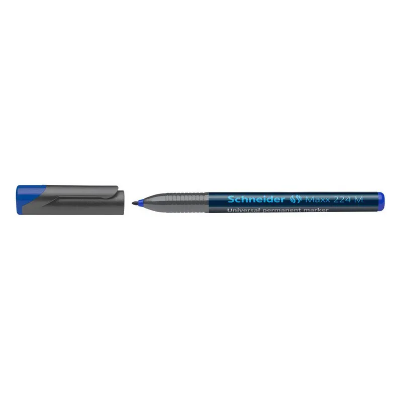 MARQUEUR PERMANENT OHP 224 SCHNEIDER / 1MM / Bleu