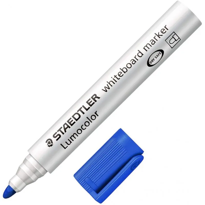 MARQUEUR POUR TABLEAU BLANC LUMOCOLOR STAEDTLER OGIVE / 2MM / BLEU