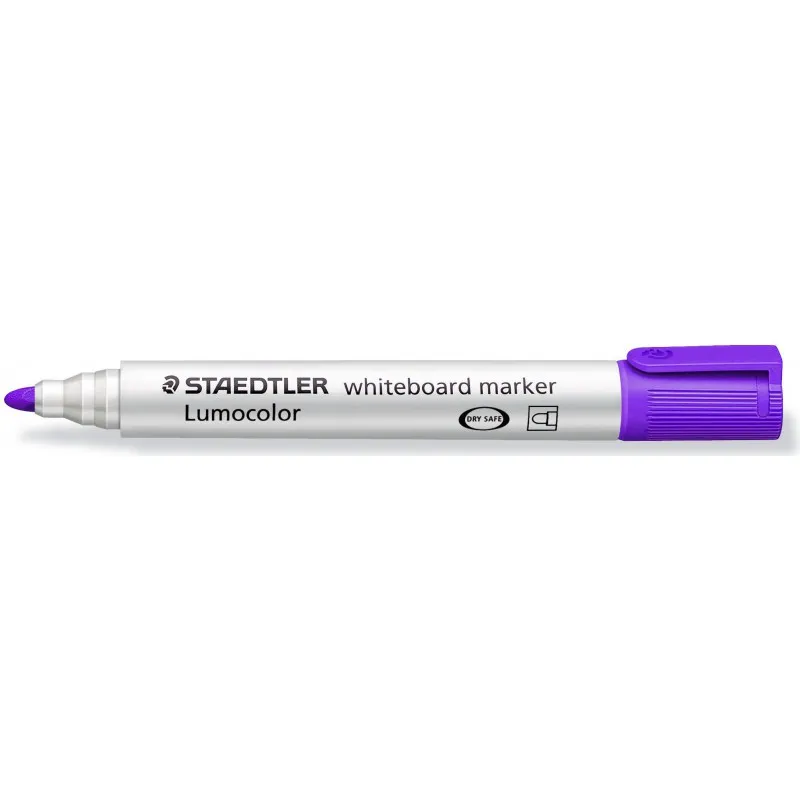 MARQUEUR POUR TABLEAU BLANC LUMOCOLOR STAEDTLER OGIVE / 2MM / VIOLET
