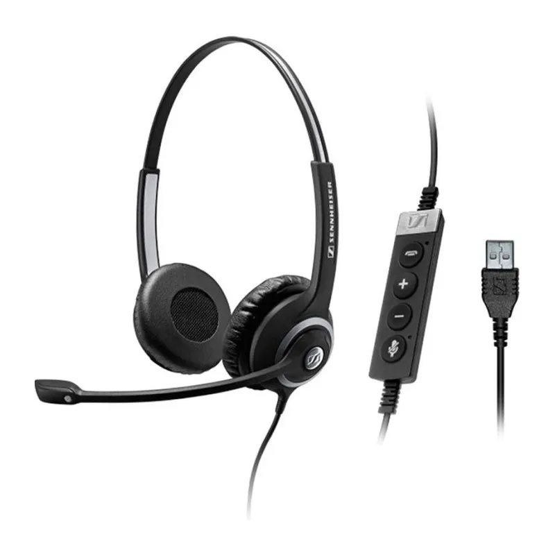 Micro casque filaire USB  Epos Sennheiser SC 260 USB MS II / NOIR