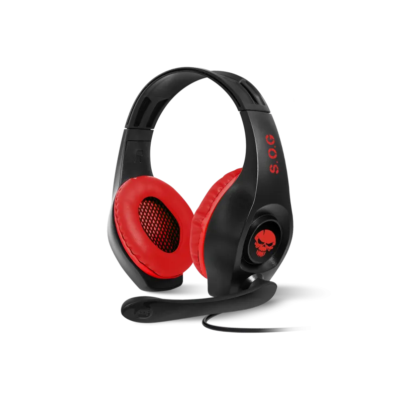 Micro Casque Gamer Filaire SPIRIT OF GAMER PRO NH5 - Noir&Rouge