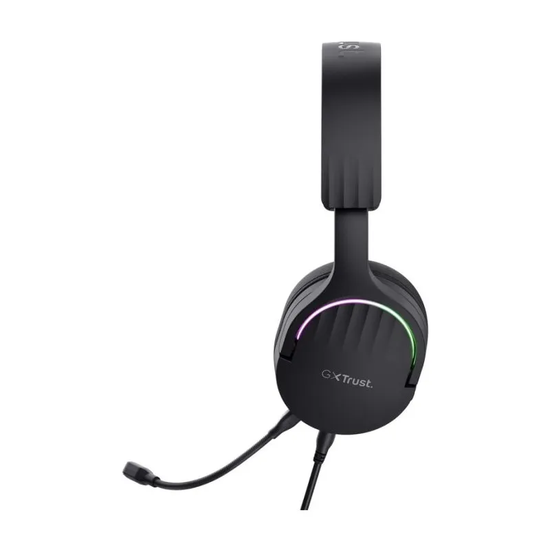 MICRO CASQUE GAMER FILAIRE TRUST GXT 490 FAYZO USB 7.1 / Noir