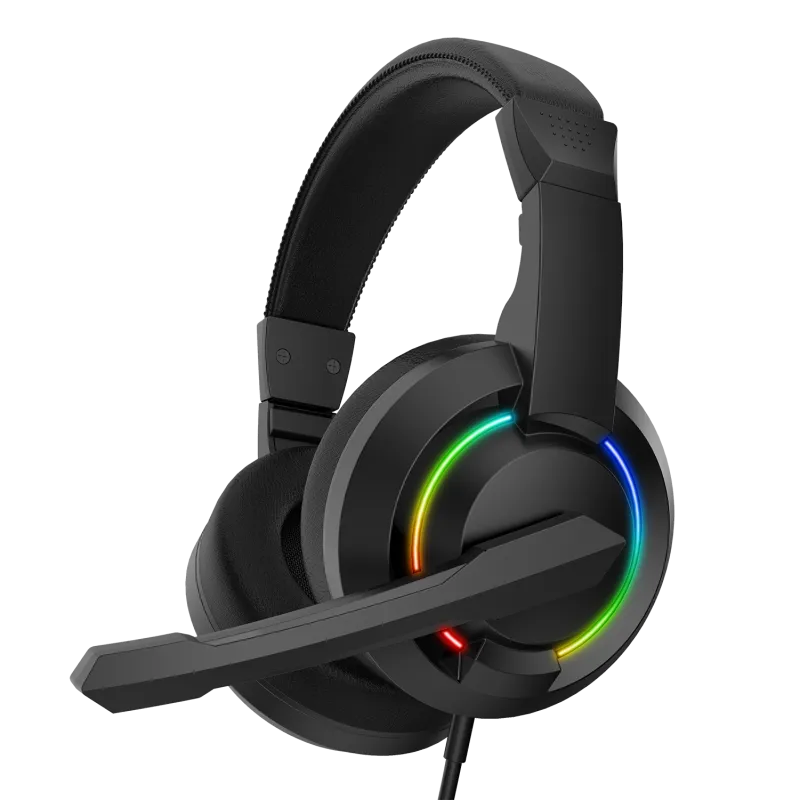 Micro-Casque Gaming Baracuda BGH-021 HYDRA RGB / Noir