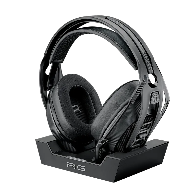 Micro-Casque Gaming Nacon RIG 800 Pro HS Wireless Pour PlayStation / Xbox et PC / Noir