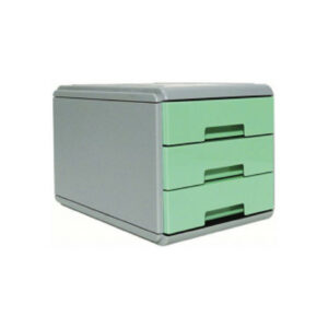 Mini Bloc de 3 Tiroirs ARDA / Vert Pastel
