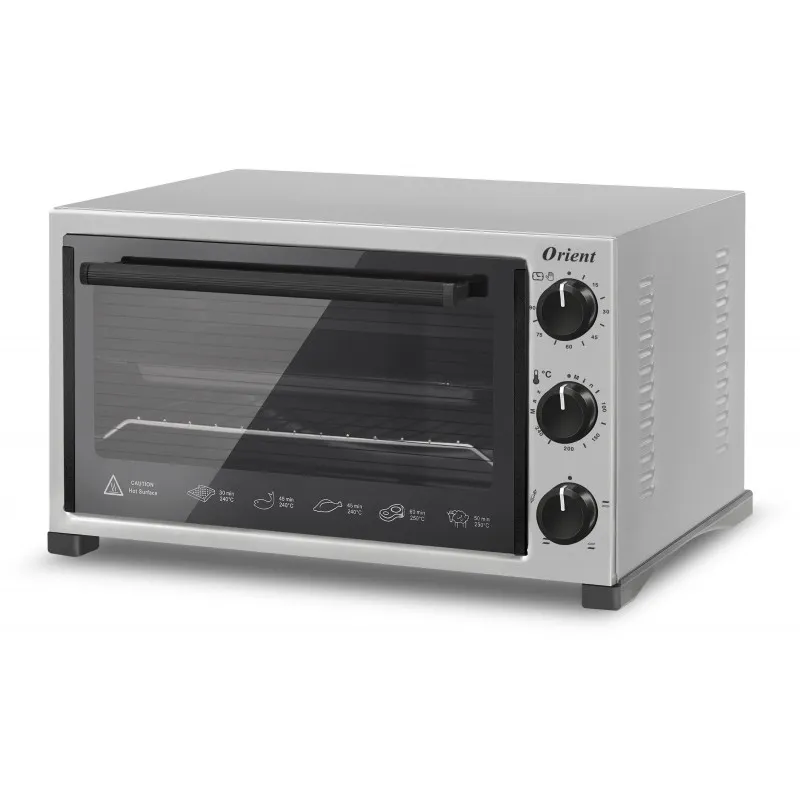 Mini Four Electrique Orient OMF-45L-TRS 45L  TURBO avec Rôtisserie / Silver