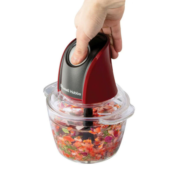 Mini Hachoir Russell Hobbs / 350W / Noir et Rouge / 27130-56